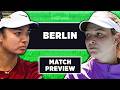 Eala vs Vekic | WTA Berlin 2026 | Tennis Talk Preview