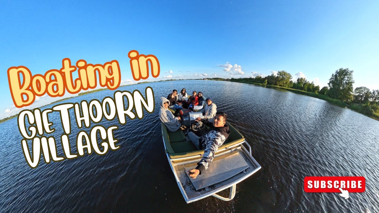 Europe | Boating in Giethoorn Village Netherlands in 4K CINEMATIC | May 2025