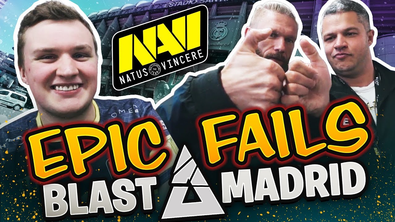 ЭПИК ФЕЙЛЫ на BLAST Madrid