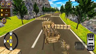 Offroad Army Truck Driving Simulator | Army Solders and Oil Transfer another army unit screenshot 3