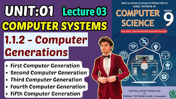 Computer Generations | Chapter 1 Computer Systems | Class 9 Computer Science Federal Board 2025