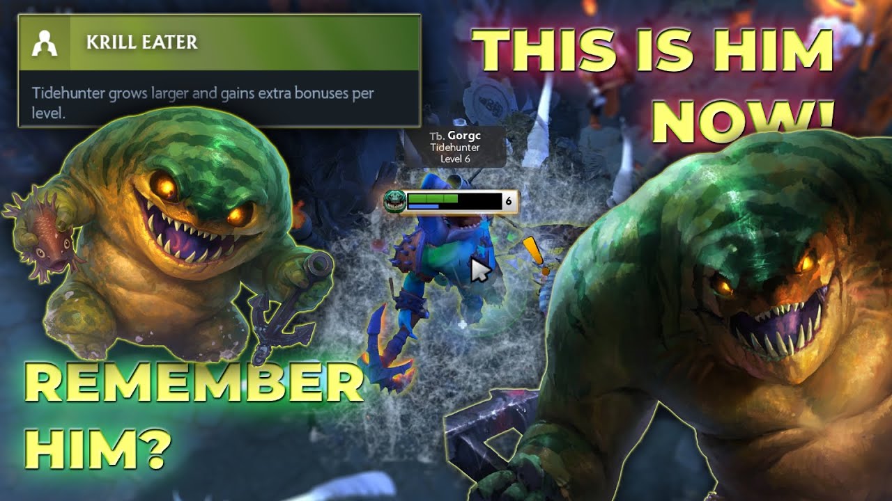 THIS is how you play TIDEHUNTER CARRY // Patch 7.40c