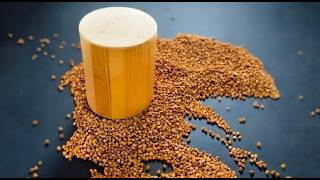 ASMR | Pure Satisfaction: Buckwheat Grains, Wooden Bowl & Soft Vocal Humming for Deep Sleep
