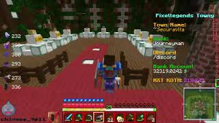 Minecraft: Pixellegends Towny Gameplay