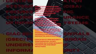 Top Cyber Security Certifications