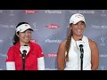 Savannah Grewal & Annabelle Pancake · Round 2 · Interview · 2023 Dow Great Lakes Bay Invitational