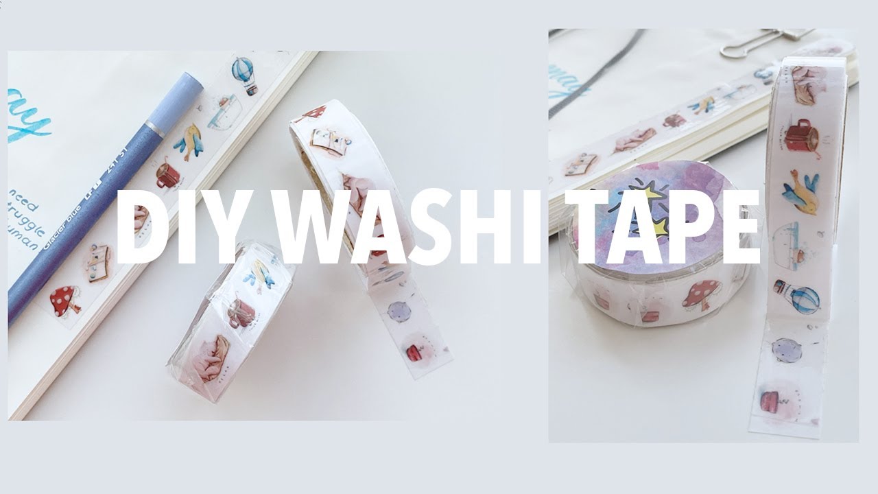 DO-IT-YOURSELF Washi Tape | Create With Me 03