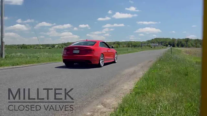 Milltek Cat-Back Exhaust Audi RS5