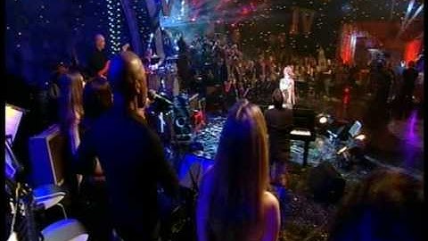 Dave Swift on Bass with Jools Holland backing Kylie "2 Hearts"
