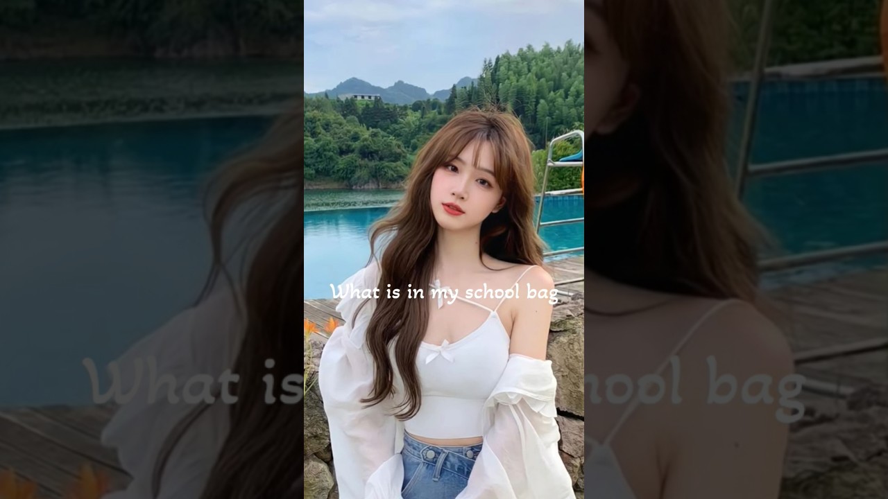 what is in my school bag let me check 