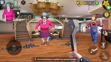 Scary Teacher 3D_New updater-New fun video everyday , gameplay walkthrough  part 283 ( android, ios)