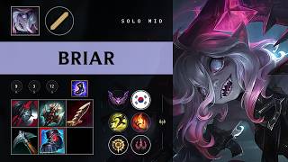 Briar Mid vs Ryze - KR Master Patch 26.08