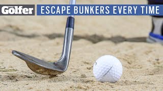 The easy way to escape golf bunkers every time