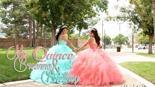 Breana and Brettney twins Quinceanera