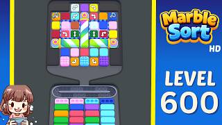 Marble Sort Level 600 Solution Walkthrough