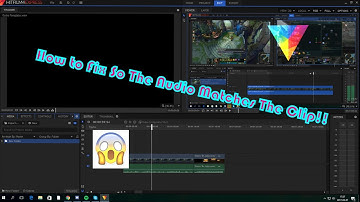 Sync The Audio With The Video In Hitfilm