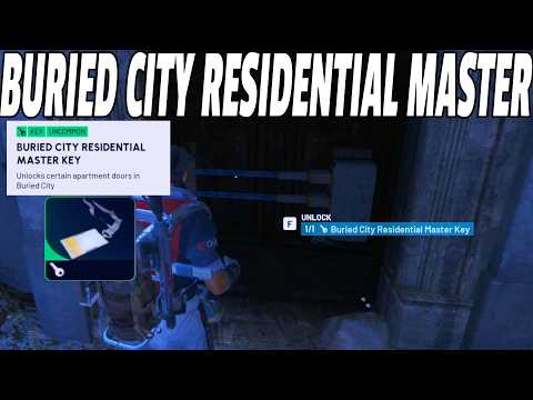 BURIED CITY RESIDENTIAL MASTER KEY LOCATION GUIDE - Arc Raiders
