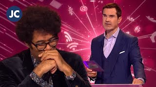 Richard Ayoade Lived Above Binley Mega Chippy Big Fat Quiz Of The Year 2022 Jimmy Carr