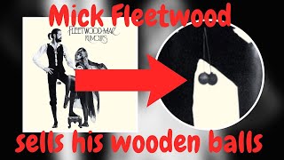 Fleetwood Mac Mick Fleetwood Sells his Wooden Balls from Rumor Album Cover
