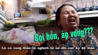 Bóc trần chiêu gọi hồn, áp vong, vòi tiền của bà thầy bói ở Thái Bình | VTV24