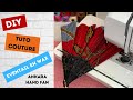 [DIY/HOWTO] COMMENT CUSTOMISER UN EVENTAIL EN TISSU WAX (ANKARA HAND FAN) [NIVEAU INTERMEDIAIRE]