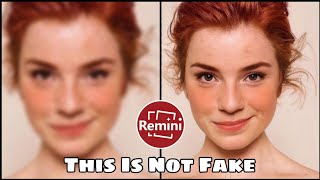 How to use Remini photo enhancer app? Covert low quality image into high quality.Make your photo HD. screenshot 2