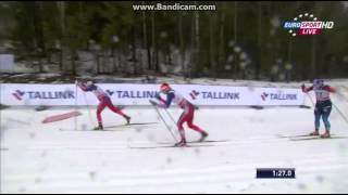 Ingvild Flugstad Oestberg wins the World Cup Classic Sprint in Otepää 2015