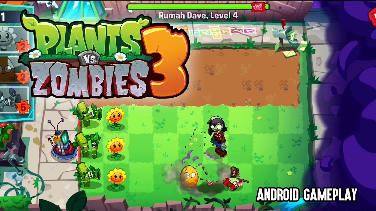 Plants VS Zombies 3 - Android Gameplay - YouTube