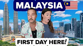 OUR FIRST DAY IN MALAYSIA 🇲🇾 Kuala Lumpur Surprised Us! 😳