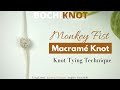 Macrame Monkey Fist Knot