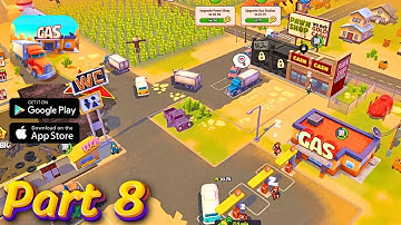 Roadside Empire Part 8 - Level Up Your Business with New Features! - Android Gameplay