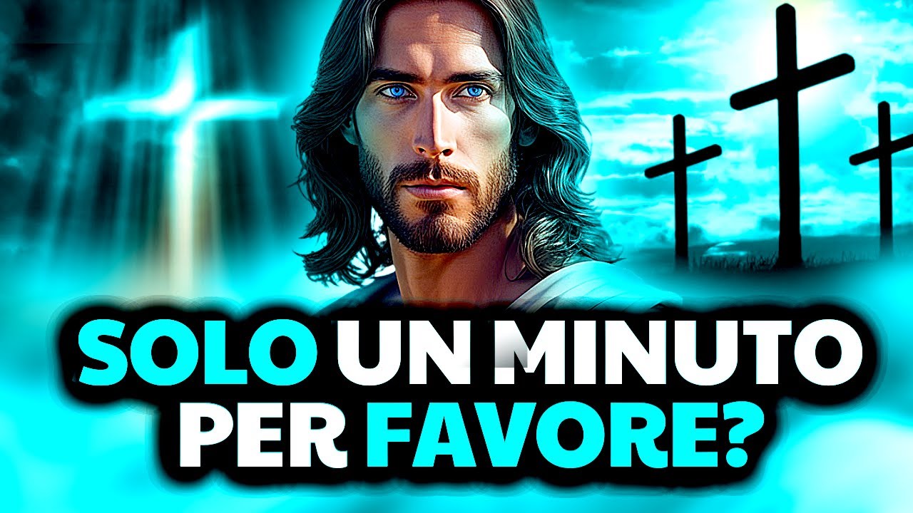Figlio! solo un minuto per favore? | Messaggio di Dio oggi | Il ...