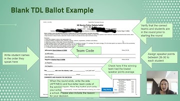 Public Forum Debate Judge Training, 2023-2024