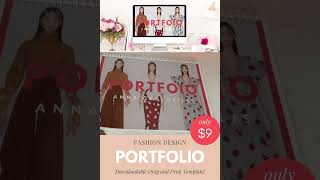 Fashion Design Portfolio Layout Ideas shorts