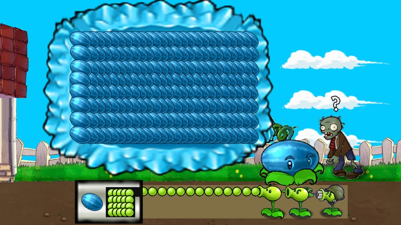 Strongest Fusion Plant. 359 Plants Vs. Zombies PvZ Plus pvz funny moments