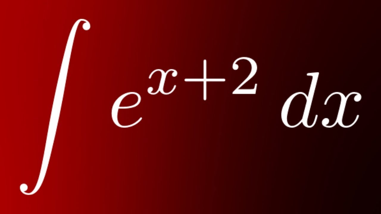 Integral Of E x 2 YouTube Integral Of E x 2 YouTube