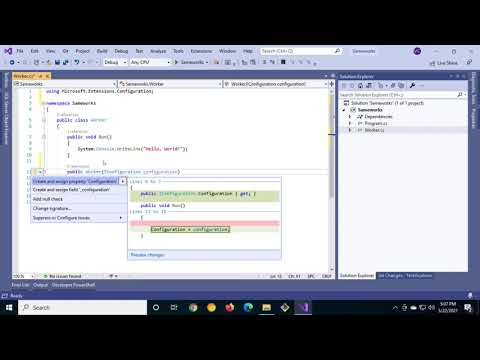 05 – .NET Core Console Application – Using Dependency Injection