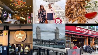 A Perfect Day in Central London: From the London Eye to Maroosh Express and Creams!"