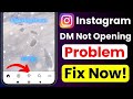 Fix Instagram DM Not Opening | Instagram Messages Not Working | IG DM Loading Error