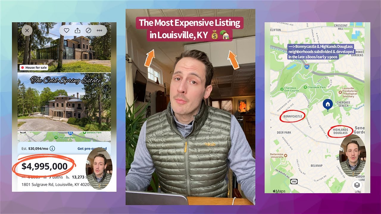 Let's Take a Tour of the Most Expensive Listing in Louisville YouTube