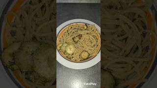 spaghetti alla nerano a modo mio