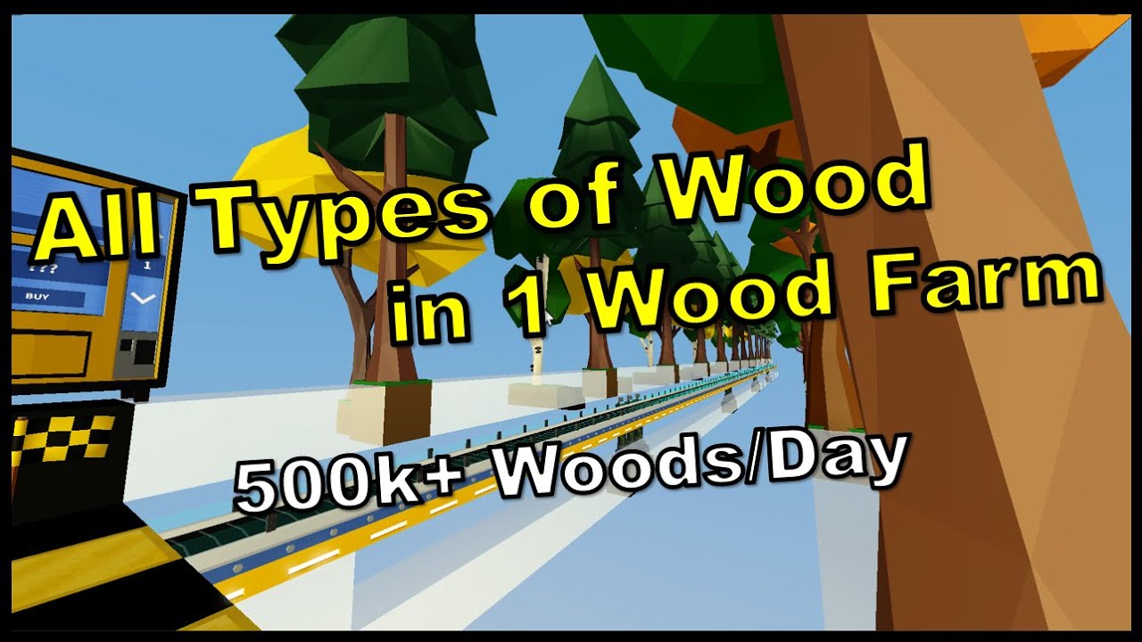 All Types Of Wood in 1 Wood Farm Islands 🦆 [DUCKS!] Roblox Made