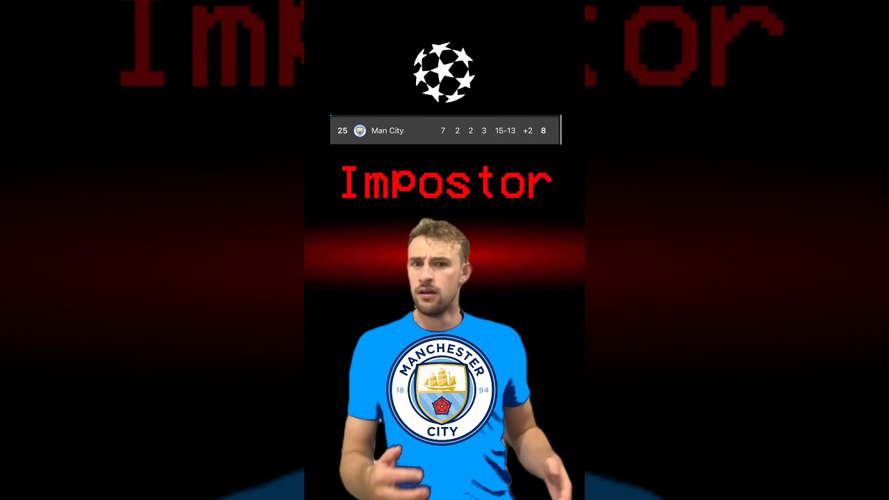 MAN CITY ARE GOING OUT OF THE CHAMPIONS LEAGUE 😨😱