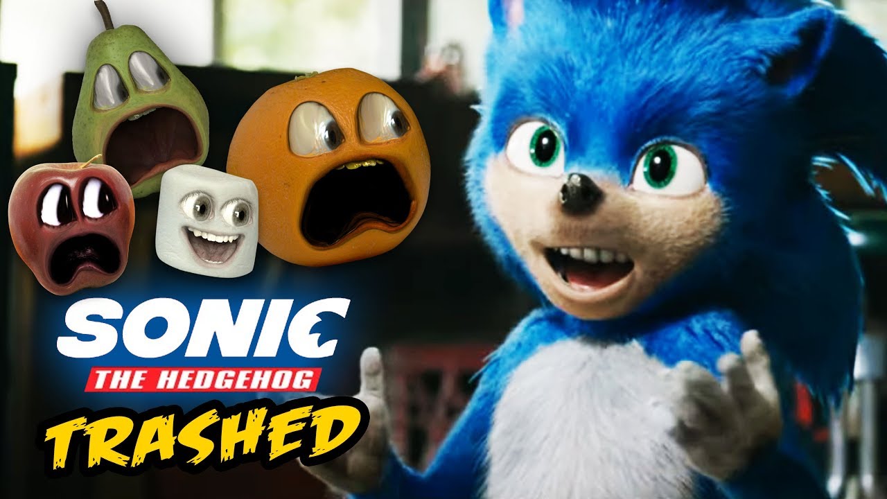 Annoying Orange Sonic The Hedgehog Trailer Trashed Youtube