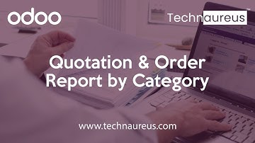 Odoo Sale Quotation / Order Report Based on Product Category