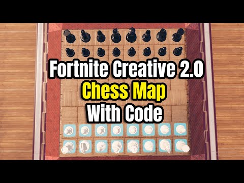 I made fully working Chess in fortnite creative! There's