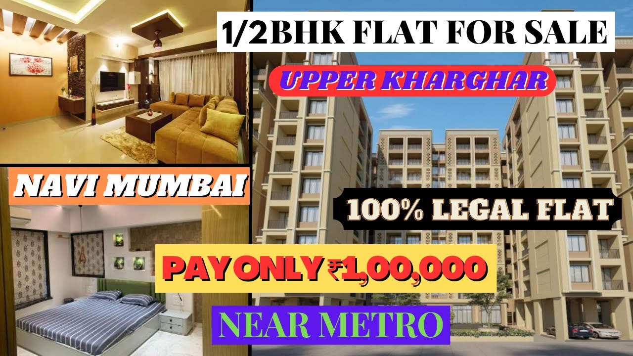 1/2BHK FLAT IN NAVI MUMBAI FLAT FOR SALE IN KHARGHAR FLAT ON LOW