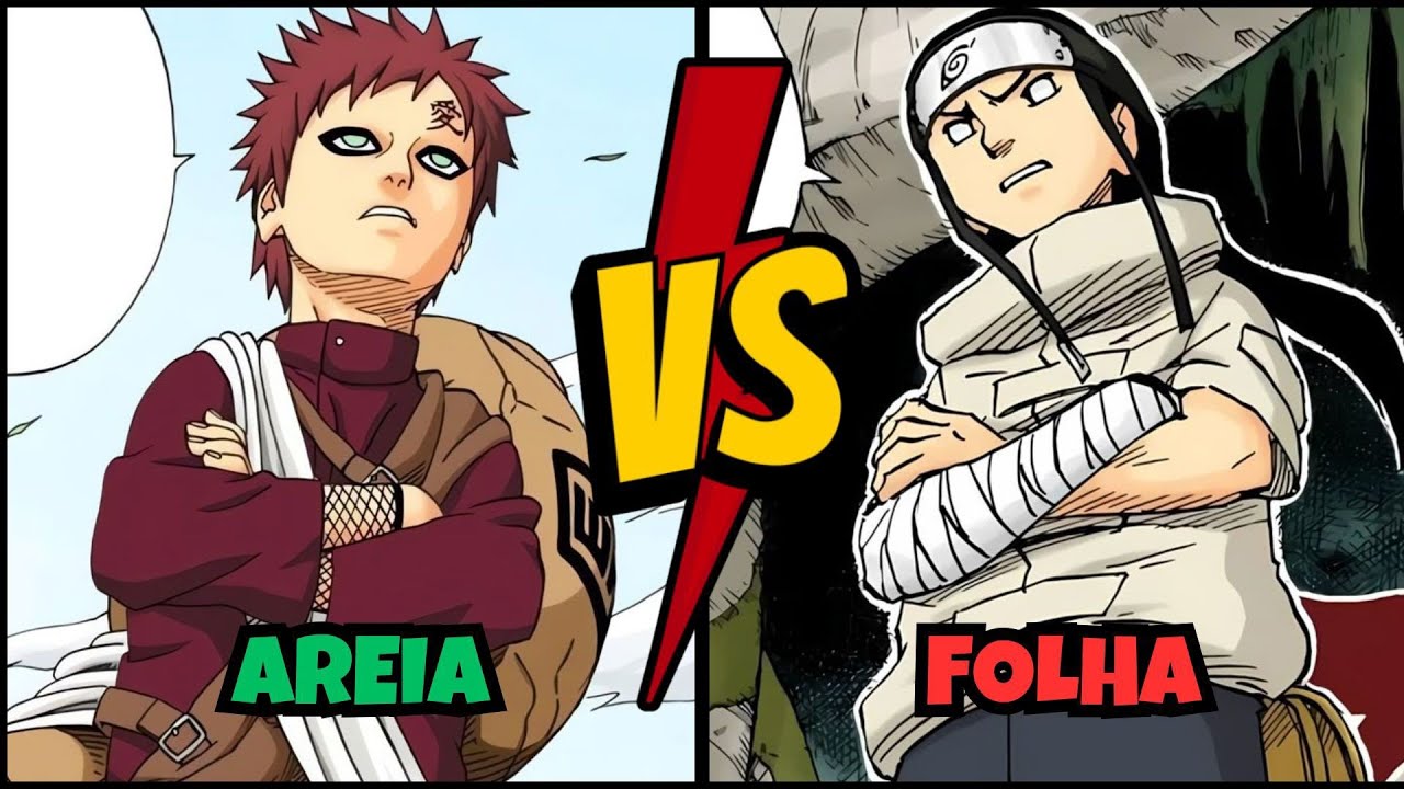 Neji vs. Gaara: quem era MAIS FORTE nos Exames Chūnin?