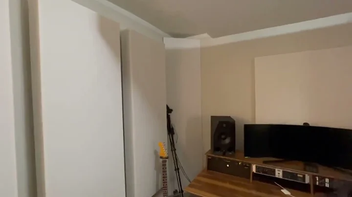 Custom Triangle & 2’ x 6’ Bass Traps In A Recording & Mix Studio!