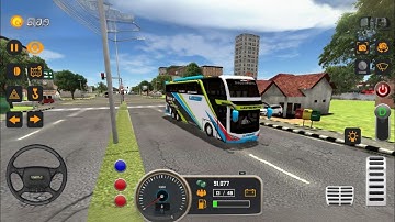 Mobile Bus Simulator New Bus #6  JAKARTA New Update Game - Android Gameplay FHD  2024
